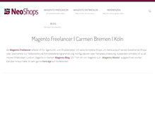 Tablet Screenshot of neoshops.de